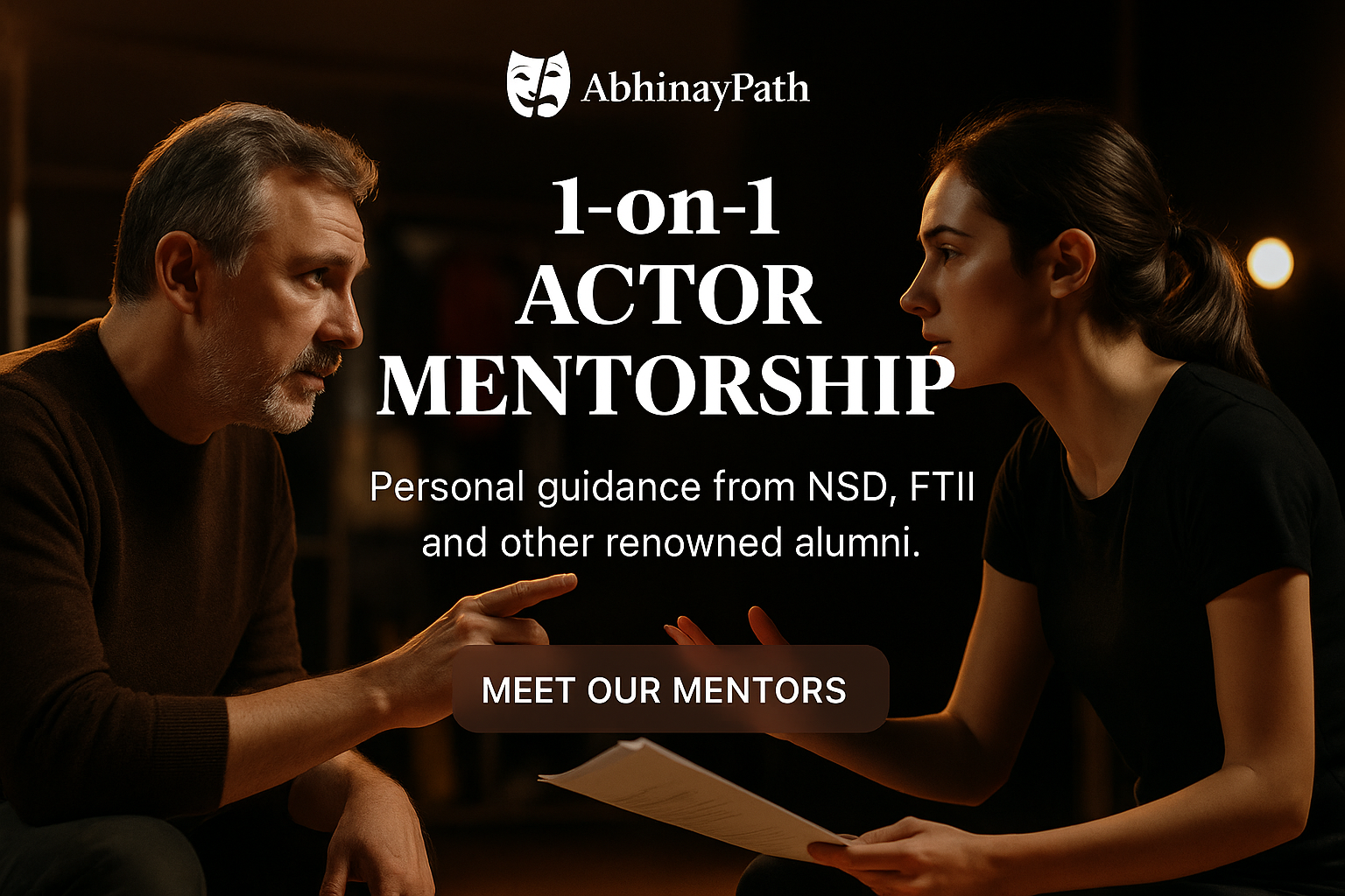 1-on-1 Actor Mentorship